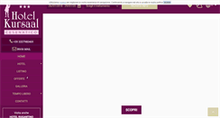 Desktop Screenshot of kursaalhotel.it